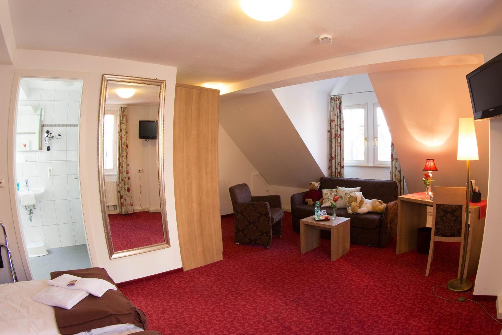 רוטנבורג אוב דר טאובר Boutiquehotel Goldene Rose - Self-Check-In מראה חיצוני תמונה